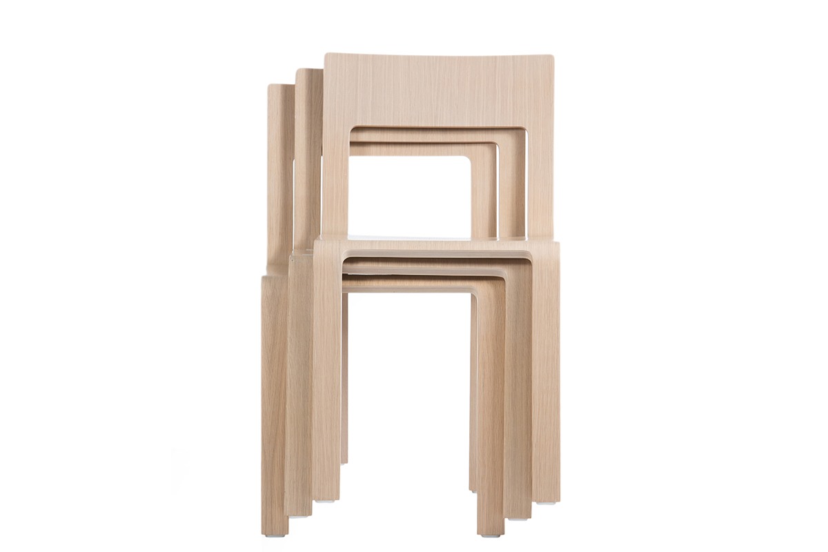 FRAME rakásolható fa szék
