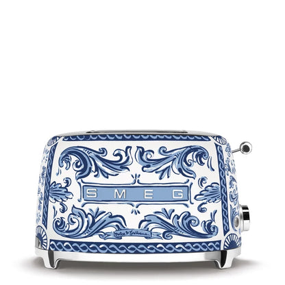 D&G SMEG KENYÉRPIRÍTÓ 2 szeletes, Blu Mediterraneo