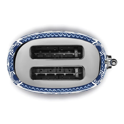 D&G SMEG KENYÉRPIRÍTÓ 2 szeletes, Blu Mediterraneo